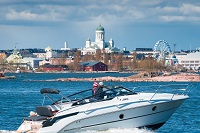 Helsinki mereltä